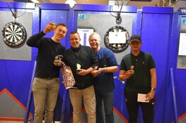 Darttoernooi fc Harlingen wederom groot succes