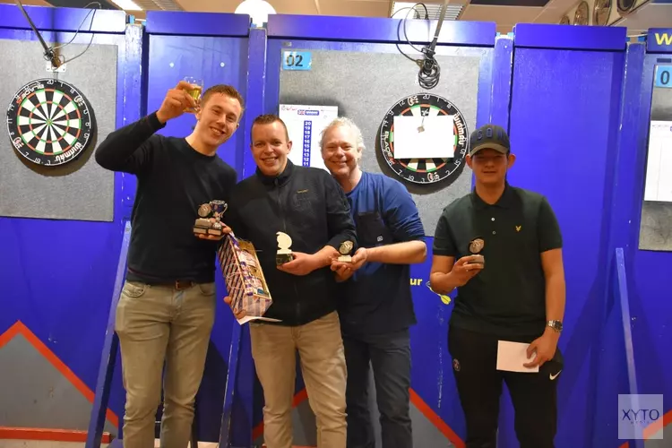 Darttoernooi fc Harlingen wederom groot succes