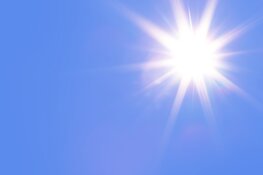 Volop zon, vanaf dinsdag tropisch