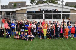 Topdrukte bij de eerste zomertraining fc Harlingen