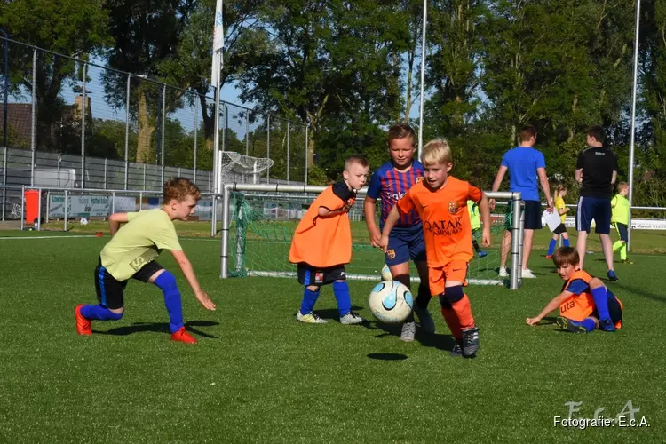 Ondanks de hitte was ook de tweede zomertraining weer een groot succes