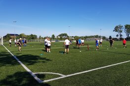 Walking Football trainer Patrick Oosting bij fc Harlingen