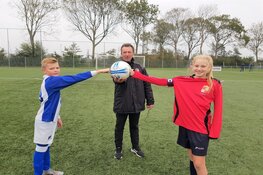 Scheidsbedankt bij fc Harlingen!