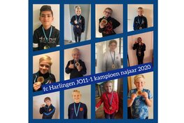 Eerste kampioenen fc Harlingen een feit!