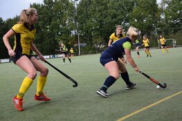 Voorlopig laatste winst voor Harlinger dames 1