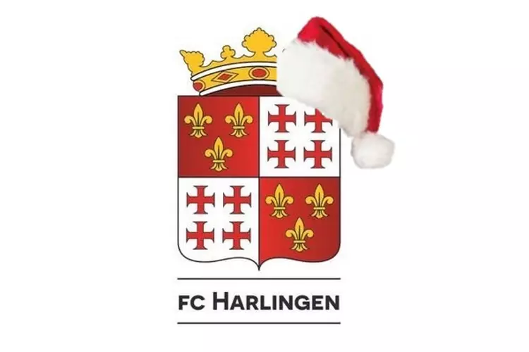Een kerst-video-boodschap van voorzitter fc Harlingen Nico Beuker én supervrijwilliger Age Tichelaar