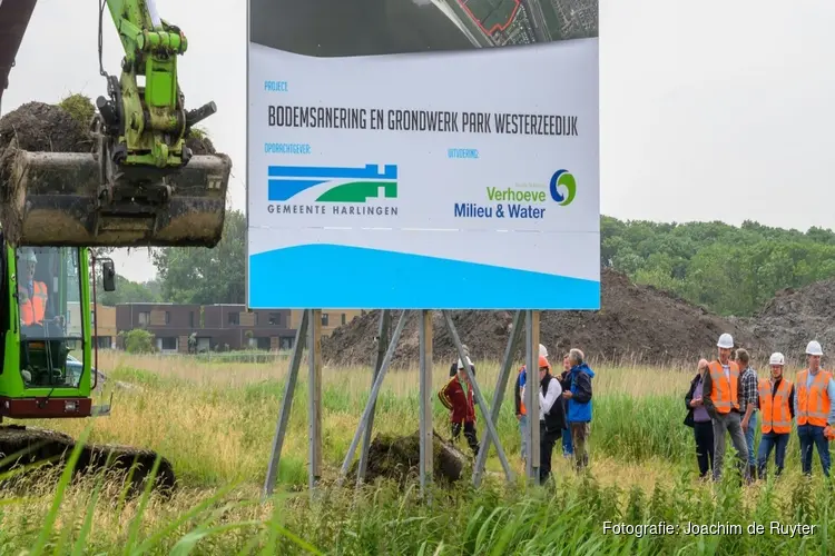 Grondwerk voor recreatiepark Westerzeedijk gestart