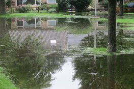 Veel wateroverlast door regen in Friesland, vooral zuidelijk deel getroffen