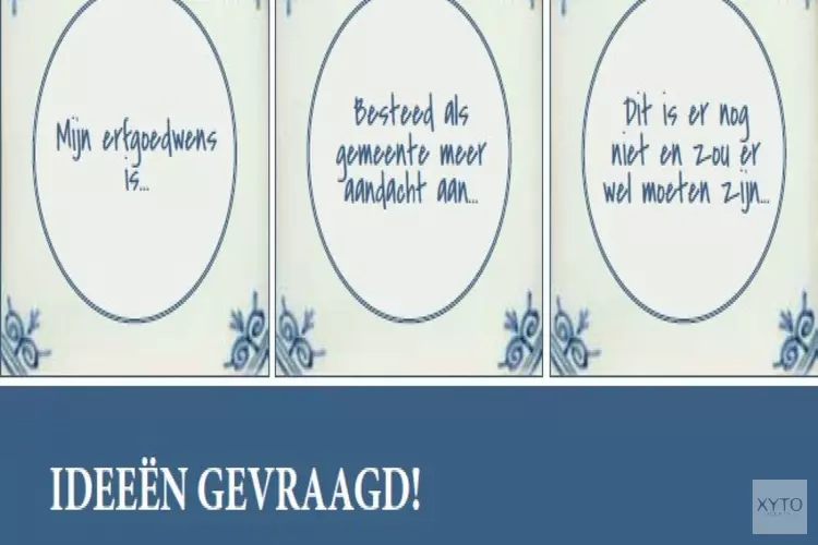 Denk mee over nieuw erfgoedbeleid in Harlingen