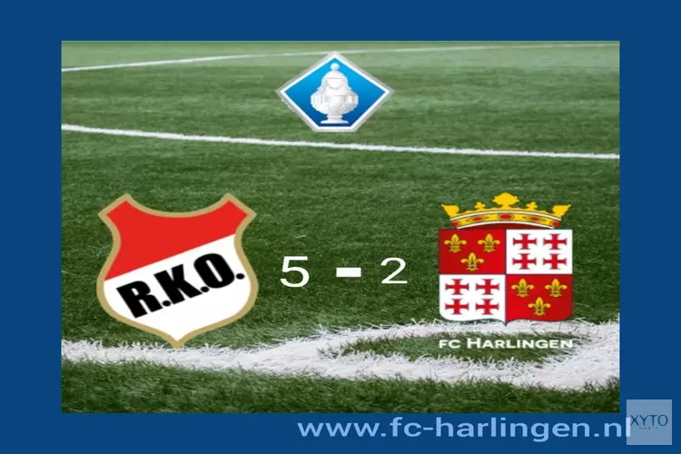 Fc Harlingen 1 niet verder in bekertoernooi
