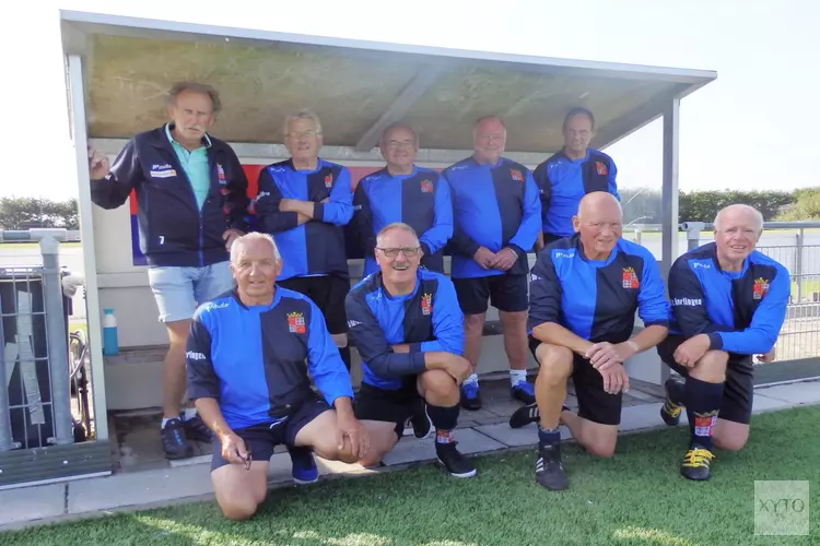 Harlinger Walking Footballers naar Terschellinger toernooi
