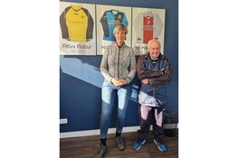 Burgemeester Ina Sjerps te gast bij fc Harlingen