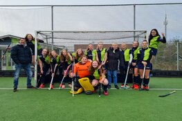 Harlinger meiden B2 winterkampioen