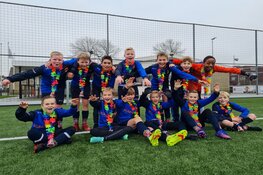 fc Harlingen JO12-1 in 1 seizoenshelft TWEE MAAL kampioen!