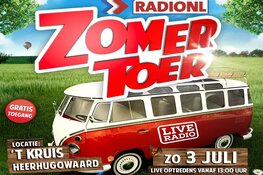 De RADIONL Zomertoer komt met grote namen naar je toe!
