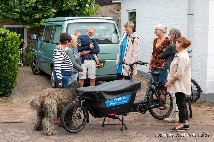 Bakfiets &#39;KeepRolling&#39; bak vol verhalen en sterk in verbinding
