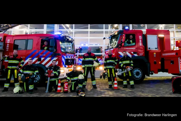 Brandweer Harlingen zoekt vrijwilligers