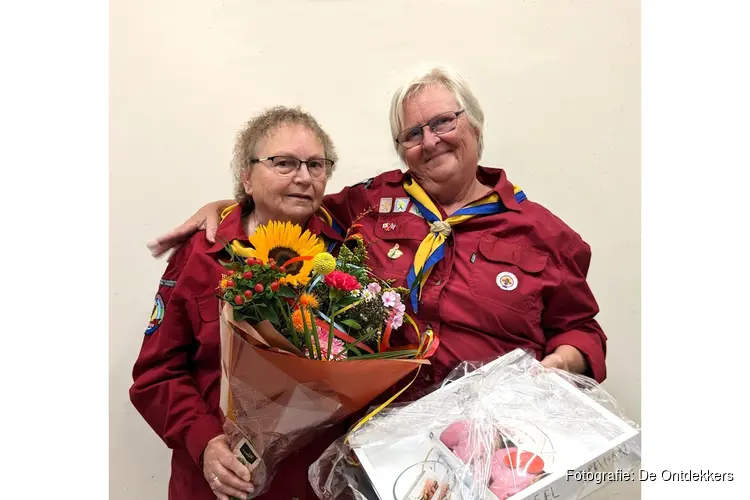Scoutinggroep De Ontdekkers hadden een feestelijke barbecue bij clubgebouw &#39;t Dok