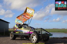 Wybe de Vries derde tijdens WK Stockcar in Engeland