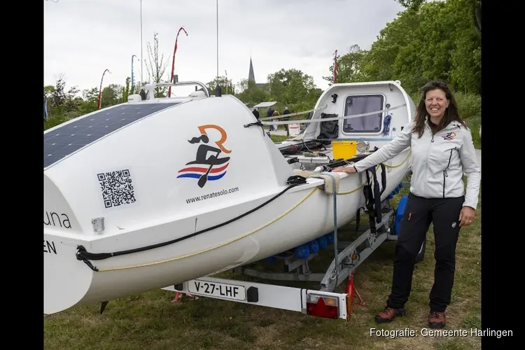 Nieuwe ambassadeur Sportakkoord Harlingen gaat solo de Atlantische Oceaan over