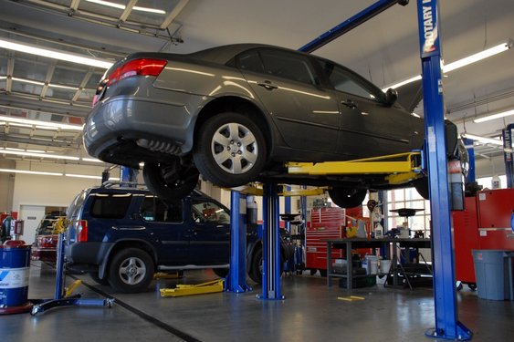 Autogarage in Harlingen